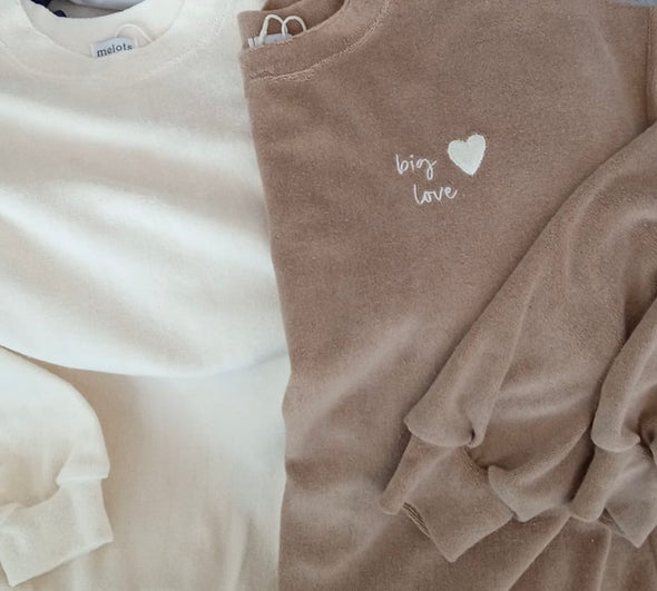 Sweatshirt BIG LOVE Frauen