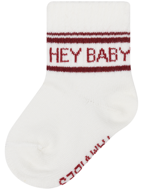 Socken HEY BABY milk