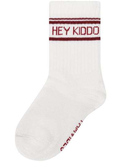 Socken HEY KIDDO milk
