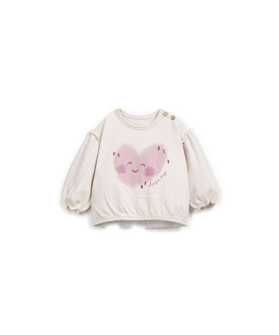T-Shirt mit Herzprint