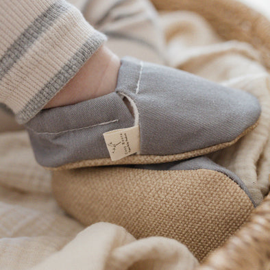 Vegane Schuhe gefüttert Earth Collection DARK GREY