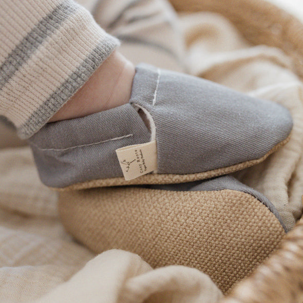 Vegane Schuhe gefüttert Earth Collection DARK GREY
