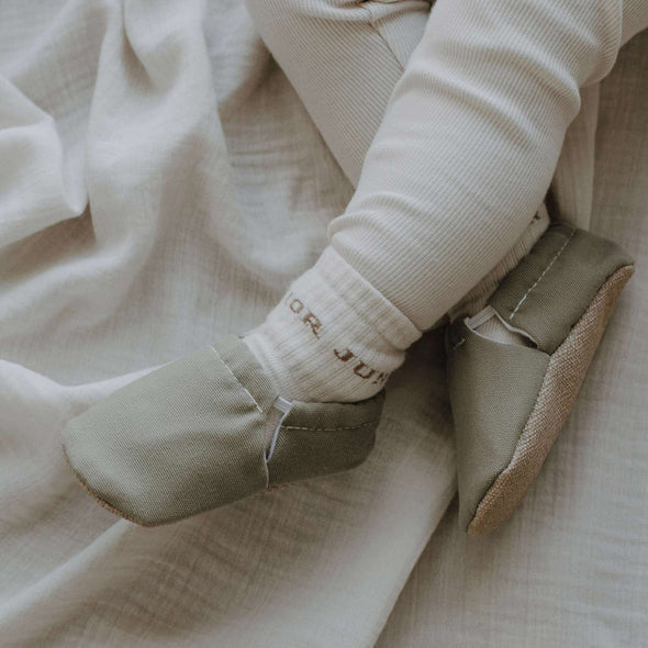 Vegane Schuhe gefüttert Earth Collection Khaki