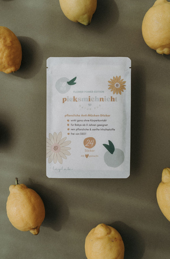 Pflanzliche Anti-Mücken Aufkleber