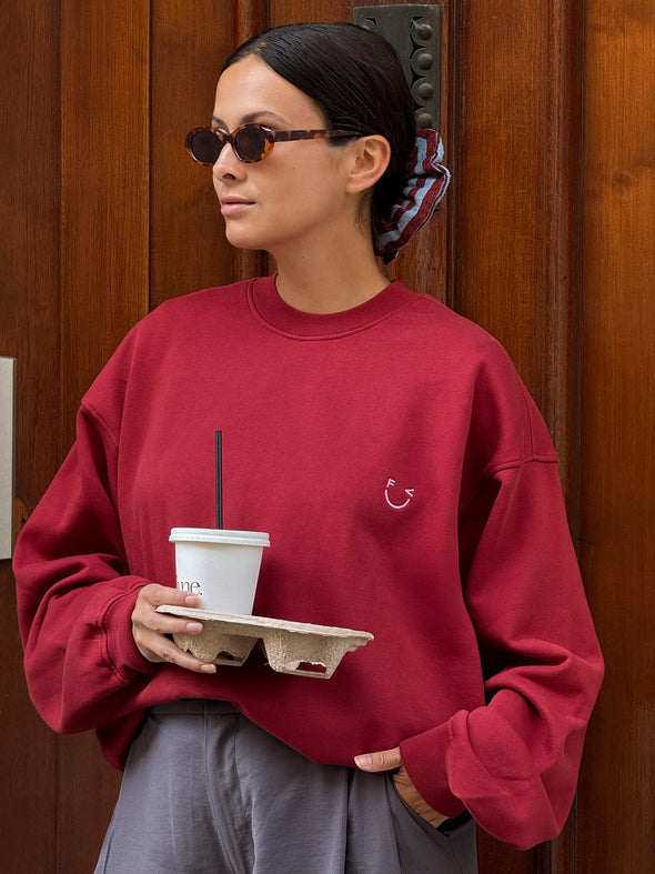 Sweatshirt ICON burgundy