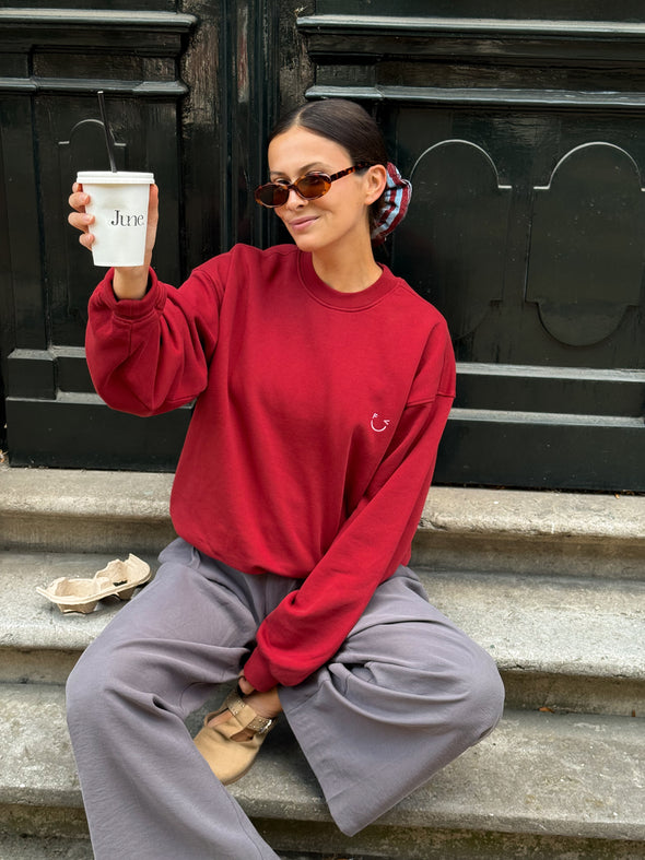 Sweatshirt ICON burgundy