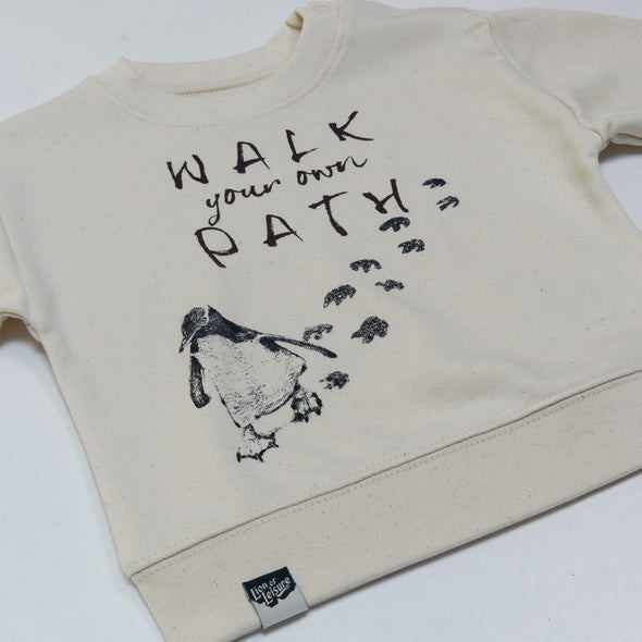 Sweatshirt Baby Penguin walk
