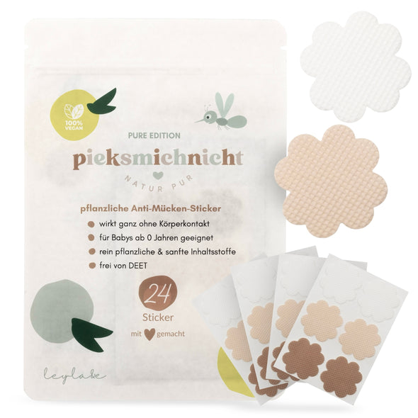Pflanzliche Anti-Mücken Aufkleber