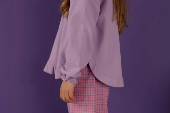 Sweatshirt Ruffled